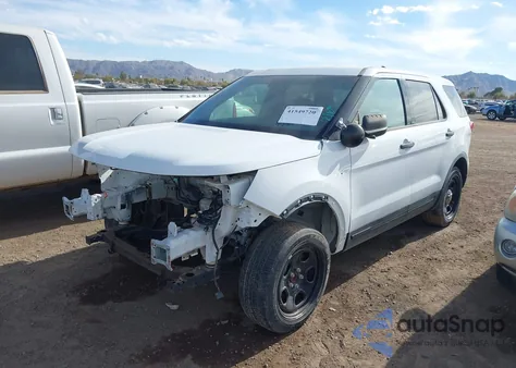 2017 Ford Utility Police Interceptor from USA, damaged, VIN 1FM5K8AR3HGB71545